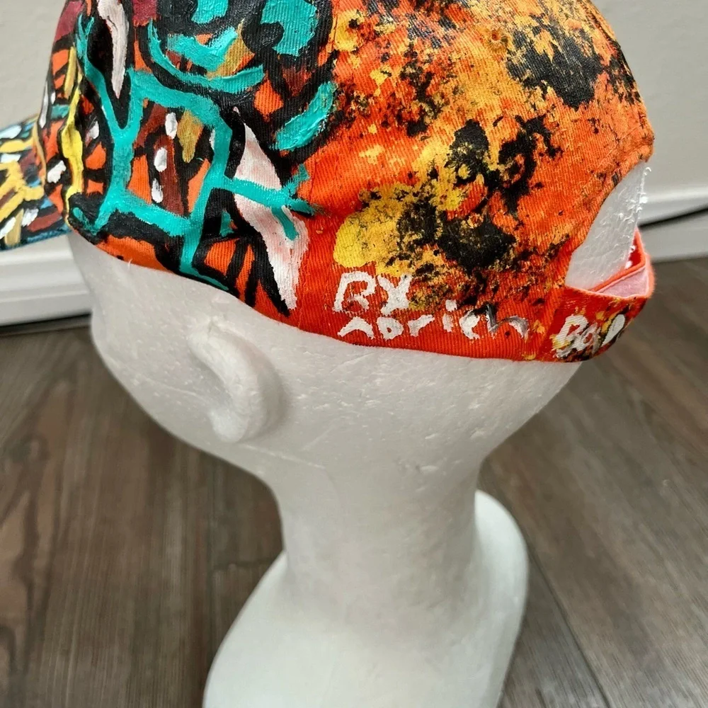 Colorful Abstract Pattern Cap
